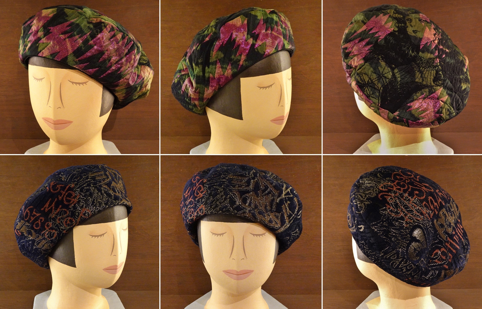 「emera beret」の2枚はぎのベレー | 㐂久屋(きくや)【神戸 三宮 元町の帽子専門店】